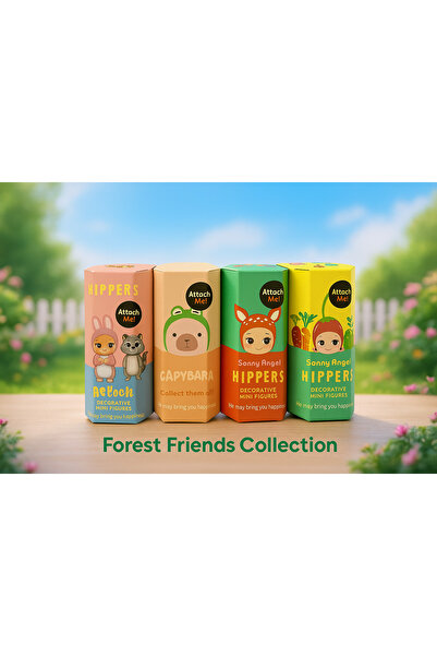 atabay Orijinal Sonny Angel Forest Friends Collection – 4’lü Doğa Temalı Özel...