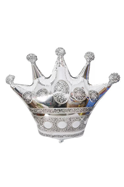 Generic 8-piece Set for 1th-9th Birthday Party Supplies Silver Number 0-9 Silver Crown Foil Sequin Balloons