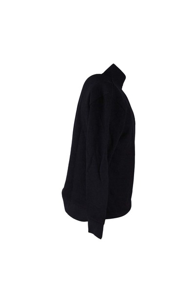 trender Ανδρικό φούτερ με μισό φερμουάρ Selani Black 5716