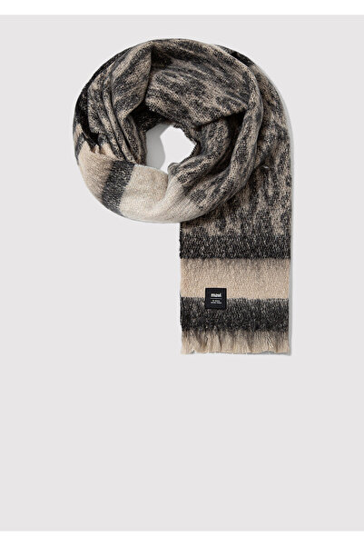 Mavi Gemusterter grauer Schal 1913604-24674