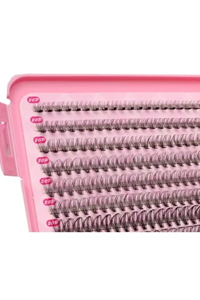 Choice18 MIX LASHES-3 MIAOJIE 640Pcs Eyelash Extension 304050D60D80D100D Lash Clusters D Curl 9-16mm Individu