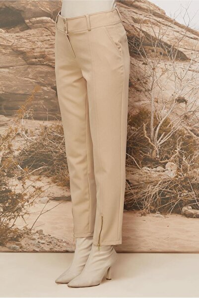 Alvina Zipper Detail Pants 70913