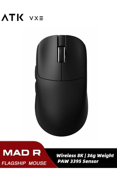 ATK ماوس VXE MAD R ثلاثي الوضع 8K للرياضات الإلكترونية مع مستشعر فائق الدقة P...