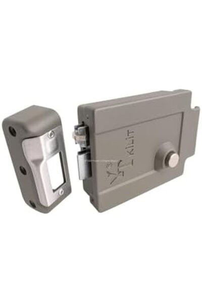 STOREMAX YT Elektrikli Tirajlı Kapı Kilidi, 70 mm Pirinç Silindir, Çift Yöne ...