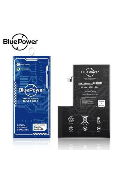 Blue Power بطارية ايفون اصلية -IPHONE 12 PRO MAX -