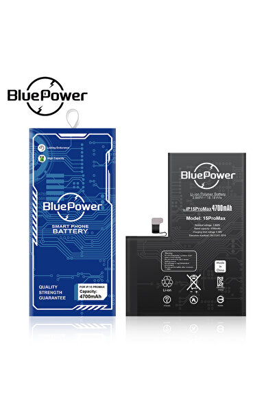 Blue Power بطارية ايفون اصلية - IPHONE 15 PRO MAX -