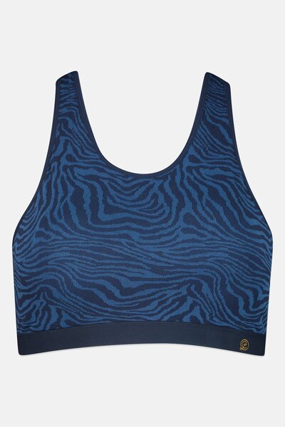 Chinese Laundry Women Brand Logo Padded Seamless Bra, Multicolor