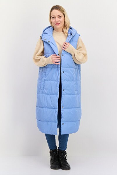 Tchibo Women Hooded Quilted jacket, Blue