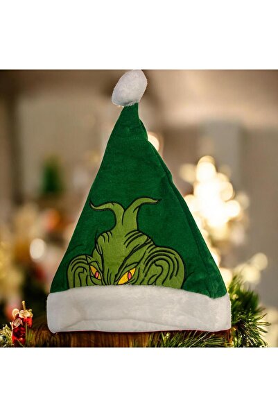 TREND Grinch-themed Santa hat