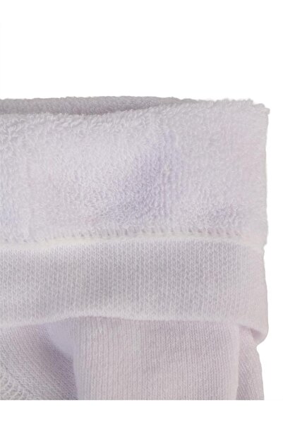 Civil Baby Glitter Crown Towel 6- Baby Girl Pantyhose - White 18 Months