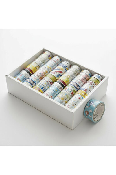 Bant Hologramlı Desenli 60'Lı Set