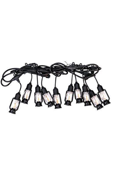 Generic Lantern String Lights - Small Black Lantern LED Light Strand Battery Operated, 5M