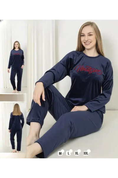 zahyat Featured Women's Velvet Pajamas – Elegance and Warmth for Winter