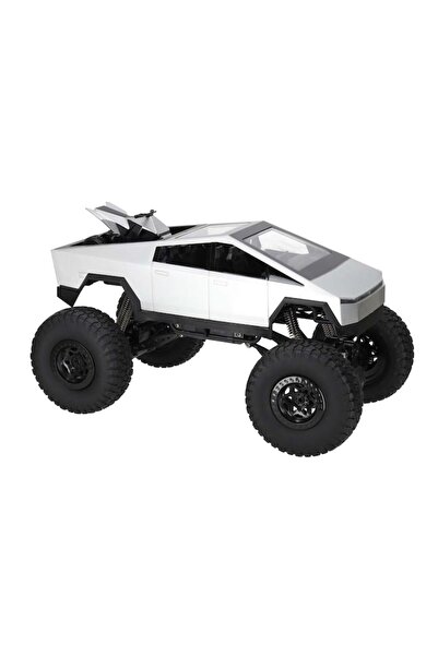 ARTEMİS RC Pickup Truck 1:8, 4WD, 45 cm, set with small car, black/silver