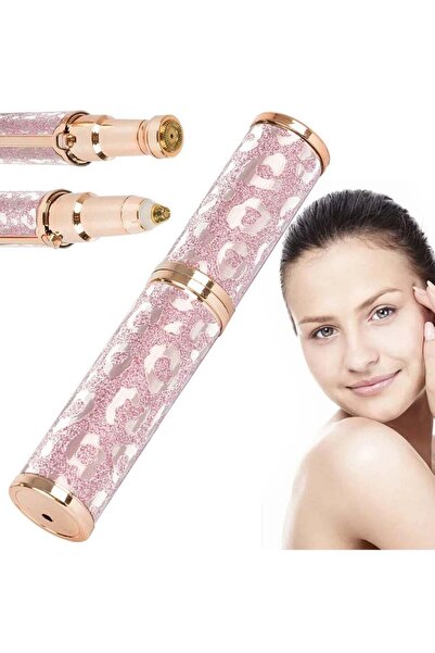 VİO جهاز إزالة شعر الوجه وتشذيب الحواجب 2 في 1 (قابل لإعادة الشحن، مزود بإضاء...