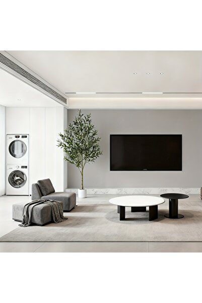 SCHENKERO شجرة زيتون مزيفة بطول 6 أقدام - ديكور متوسطي أنيق، نبات سهل العناية...