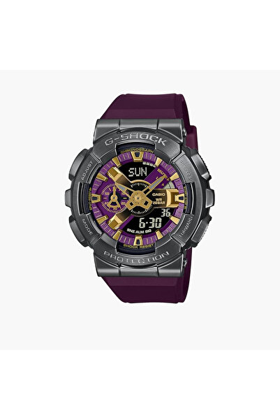 G-SHOCK Men's 52MM Purple Analog-Digital Plastic Strap Watch | GM-110CL-6ADR