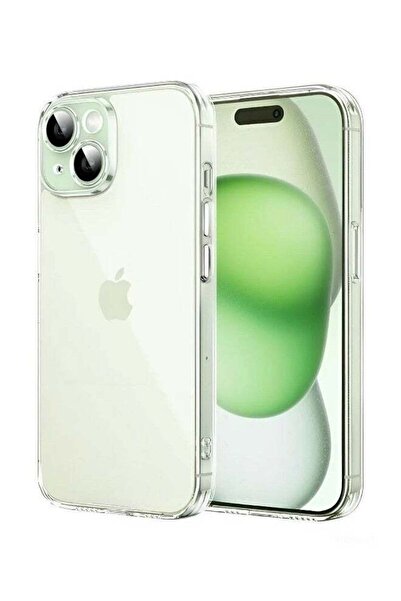 no markte جراب S-Top الشفاف المقاوم للصدمات لهاتف iPhone 15، مصنوع من مادة TP...