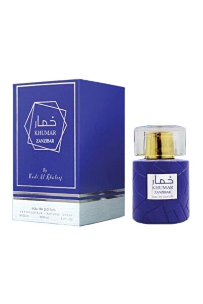 WADI AL KAHLEEJ Arabic Eau de Parfum, KHUMAR ZANZIBAR, Men, 100 ml