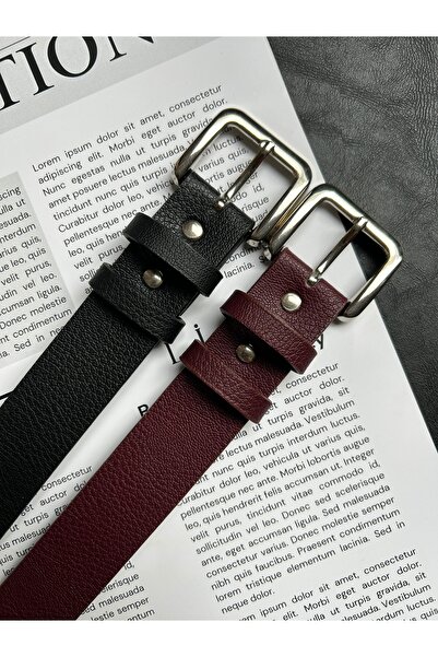 LİA KEMER حزام نسائي فضي اللون منقوش بتصميم مستطيل من Loyal، حزام للسترة، حزا...