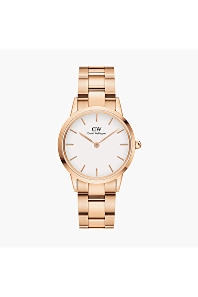 Daniel Wellington 32 MM Rose Gold Analog Stainless Steel Strap Watch - DW0010...