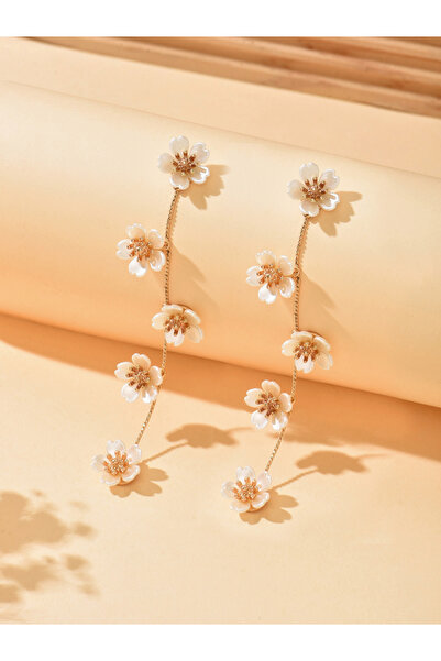 Take Two By Styli Women Floral Faux Pearl Earrings