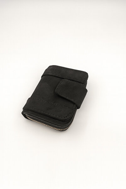 UCCELLO Жіночий міні-гаманець із замші (багатосекційний – на блискавці, з маг...