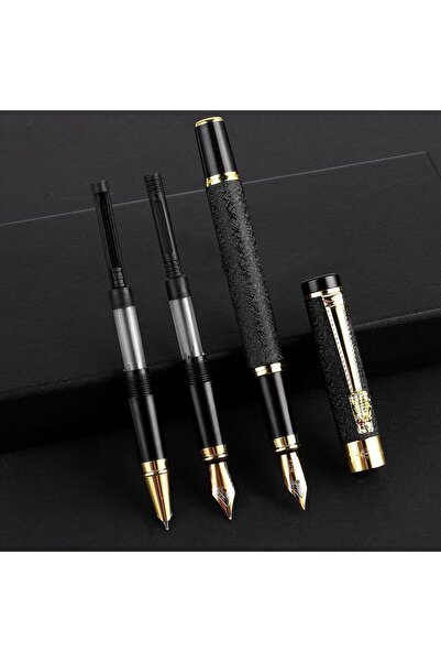 RAWAID مجموعة أقلام حبر فاخرة، مجموعة أقلام حبر فاخرة بثلاثة رؤوس مختلفة، هدية لمجلة الأعمال