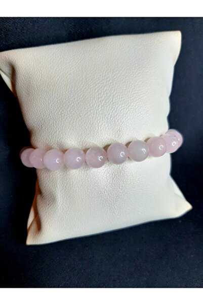 MRYart سوار من حجر الأوبسيديان الوردي (حجر طبيعي)