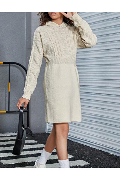 Sheya Shein knitted dress, beige