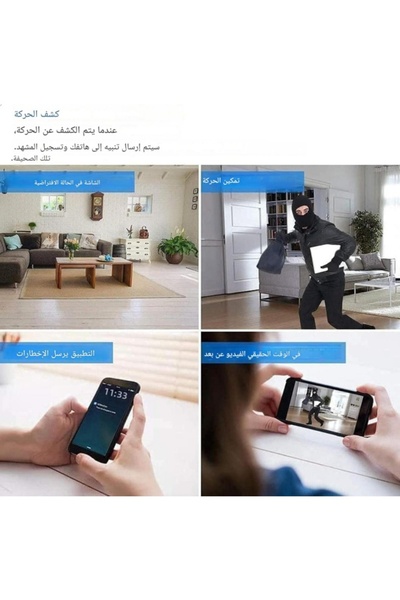 Electronic SPY Home Monitoring Smart Surveillance Tissue Box Camera 1080P HD WiFi Night Vision Saudi