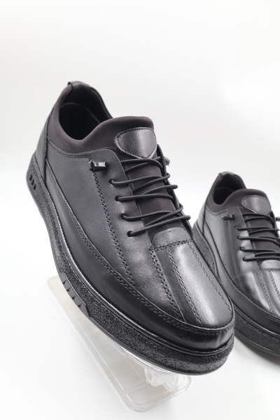 nazenintasarımlar Men's Genuine Leather Orthopedic Comfortable Daily Shoes