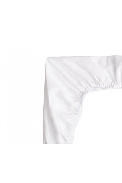 Sensillo Waterproof cover with elasticated jersey wheel for pram mattress 75x35 cm white