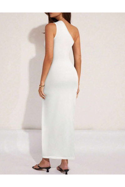 Sheya Shein maxi dress, white