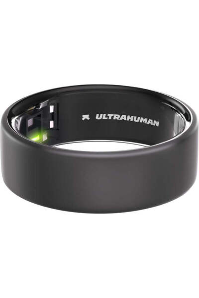 Ultrahuman Matt Grey Size-14 Ring