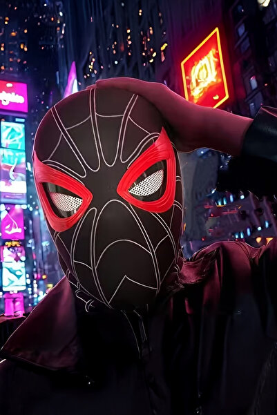 Marvel Spider-Man Mask Spider-Man Mask - Featuring 3D Moving Eyes