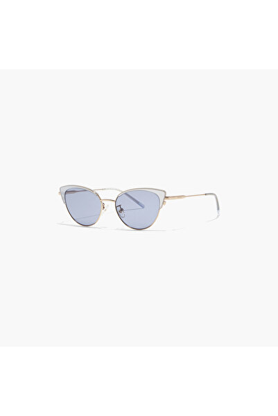 30Sundays Women Blue Lens 51 mm Cat Eye Sunglasses | 30S-000291-0202