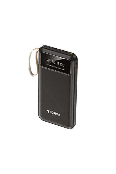 Torima 10000 MAH POWERBANK TRM-1011 BLACK