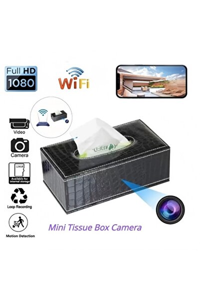 Puma Home Monitoring Disguised Tissue Box Camera 1080P HD WiFi Night Vision Saudi