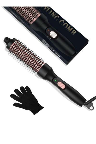 DOSCHER Thermal Brush, 32Mm Heated Curling Brush For Perfect Straight Hair And Voluminous Curls
