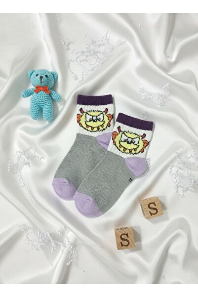 Shiklik 1 pereche de șosete pentru copii cu model de caractere