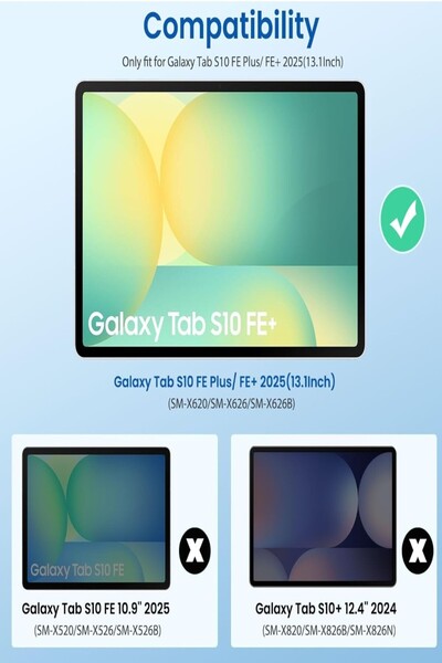 TEKNETSTORE Screen Protector for Samsung Galaxy Tab S10Fe+ 13.1 Screen Protector Paperlike Paper Feel Suitable for Writing Drawing Protective