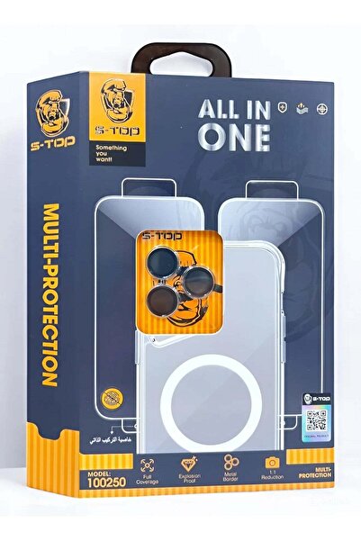 no markte حزمة حماية كاملة لهاتف iPhone 15 مع غطاء شحن لاسلكي (MagSafe)