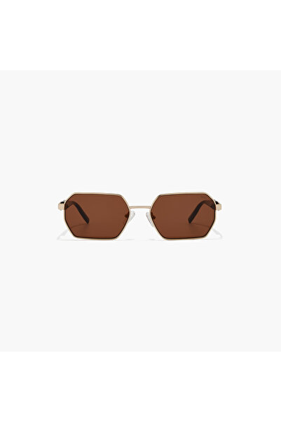 BlackOut 56MM Brown Geometric Sunglasses BLA-000313-2904