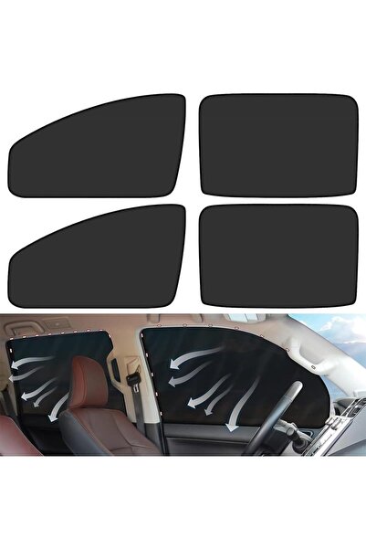 RAWAID 4PCS Car Side Window Sun Shade Car Side Window Sun Shade And UV Protection Privacy Window Cover