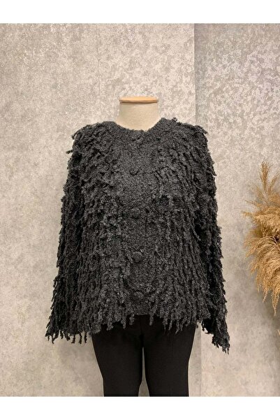 Turtaş 26K8776 HIRKA KISA DÜĞMELİ VE PÜSKÜLLÜ ANTRASİT