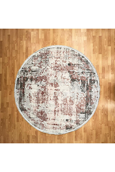 MEVLANA BAZAAR Yuvarlak Hera Model 200 x 200 CM Makine Yün Halı