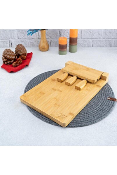 Ünsal Showroom Castello 4 Piece Cheese Serving Set B5953