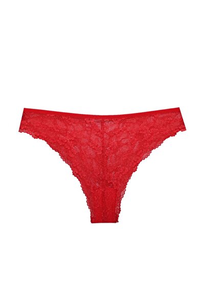 Sensu Жіночі новорічні трусики з мереживом і кульками