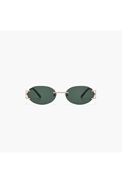 BlackOut 55MM Green Oval Sunglasses BLA-000304-2906